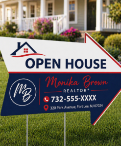 Custom Die-Cut Yard Signs (Any Shape, Photo Cutout)