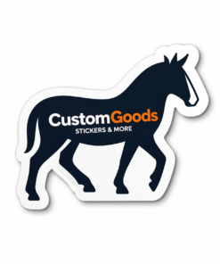 Die cut stickers