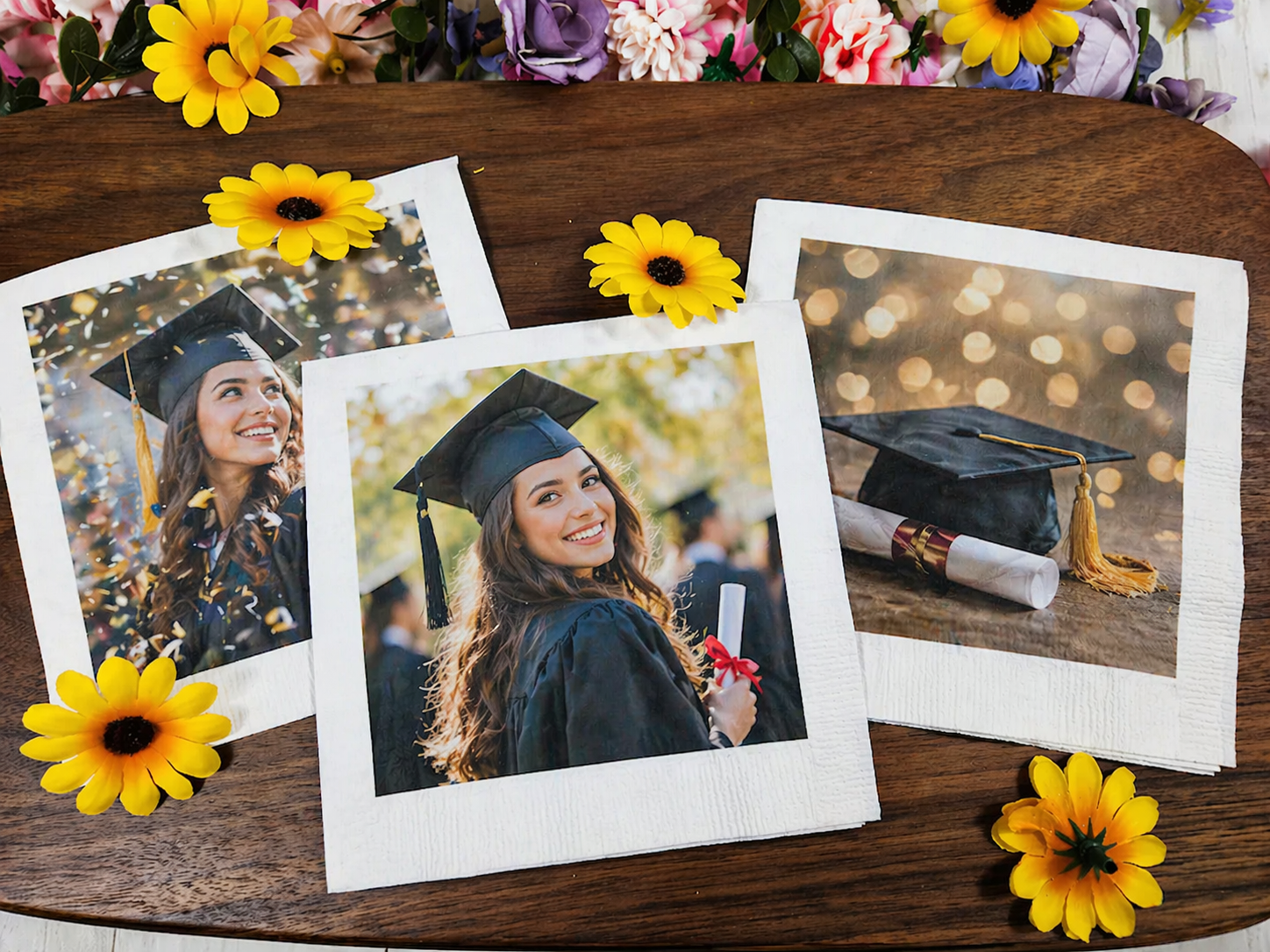 Custom Photo Napkins - Image 4
