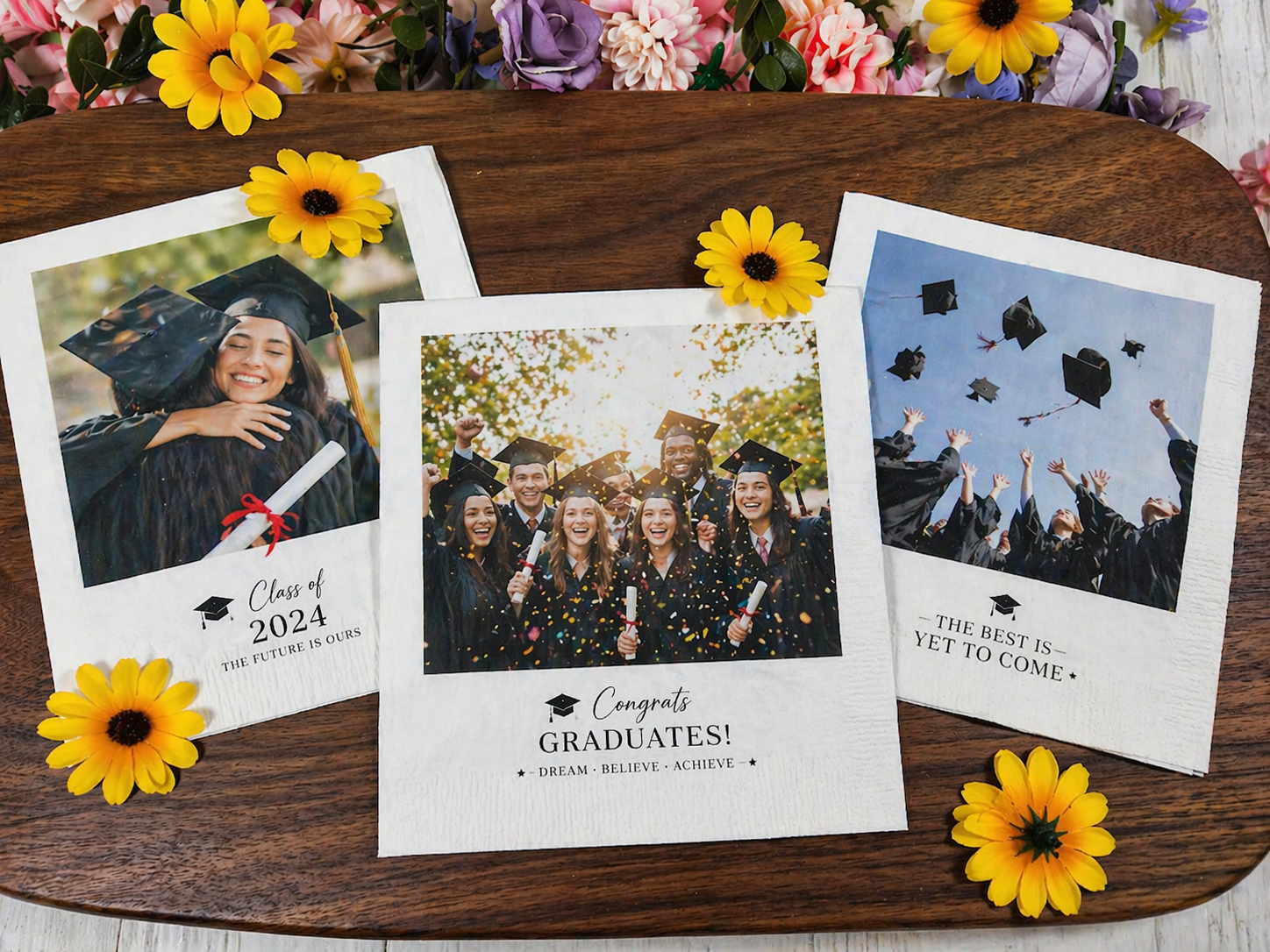 Custom Photo Napkins - Image 2