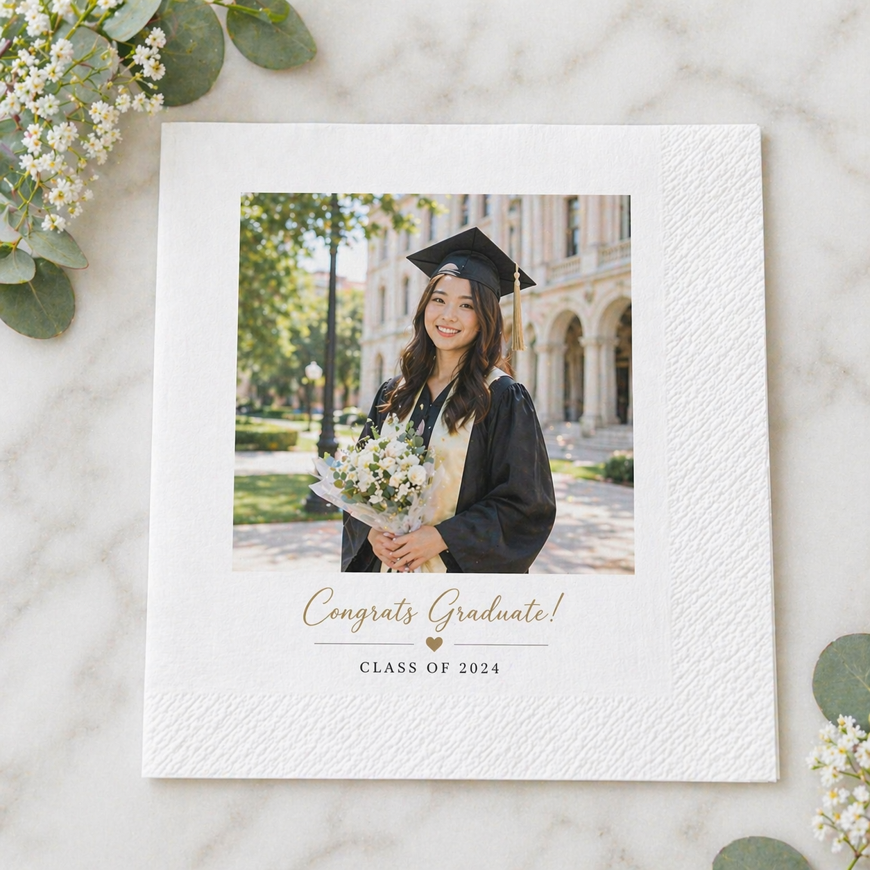 Custom Graduation napkins