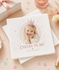 Custom Photo Napkins