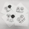 Custom Pet Wedding Napkins