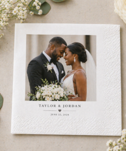 Custom Wedding Napkins