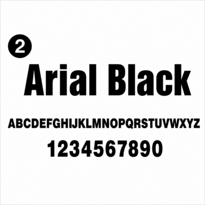 2. Arial Black