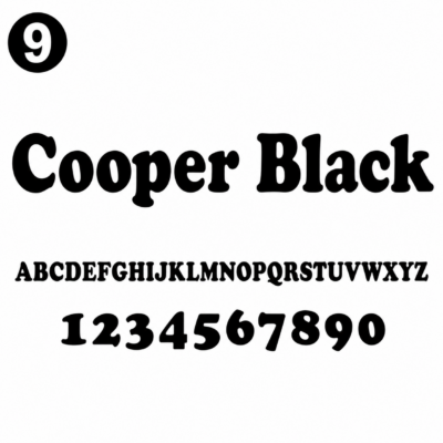 9.. Cooper Black