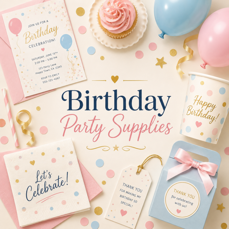 Birthday Party Supplies