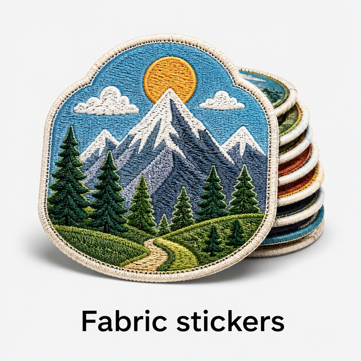 Fabric stickers