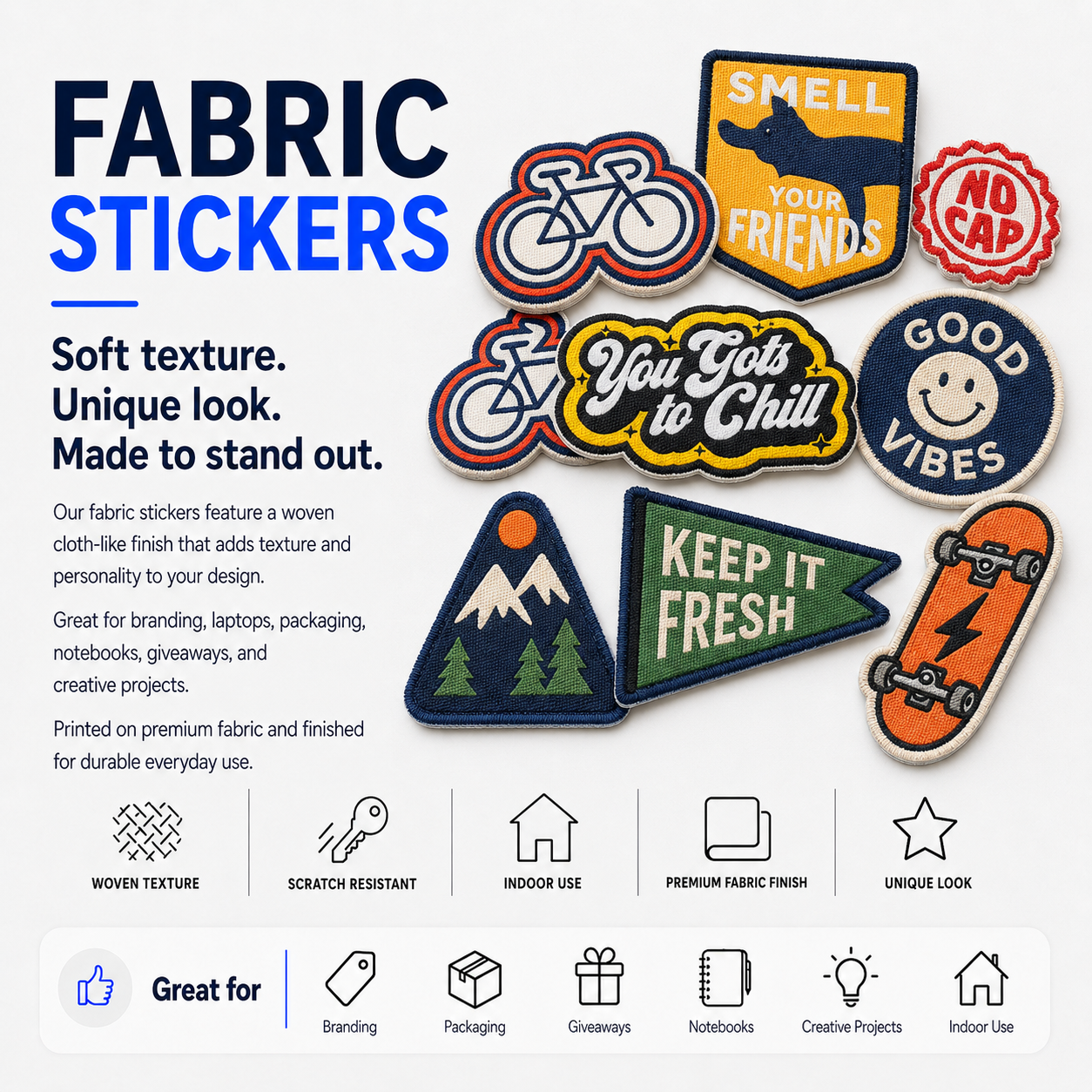 Fabric stickers - Image 2