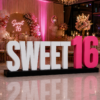 6 inch,  Custom Giant Letters – Indoor Freestanding Display