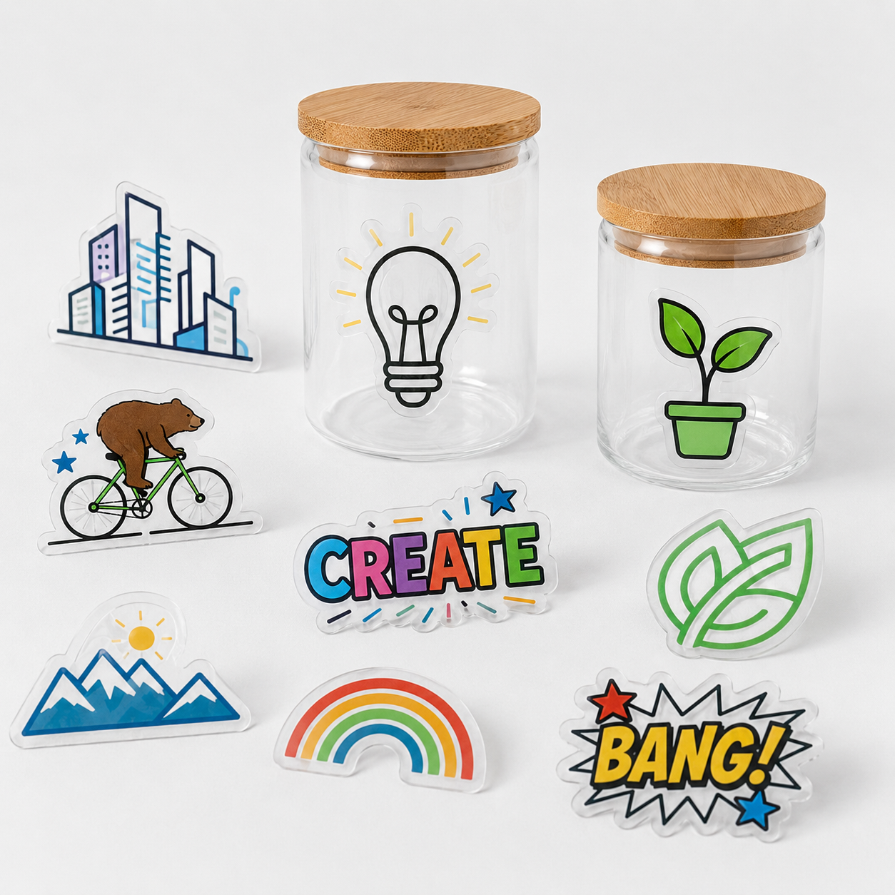Clear stickers - Image 3