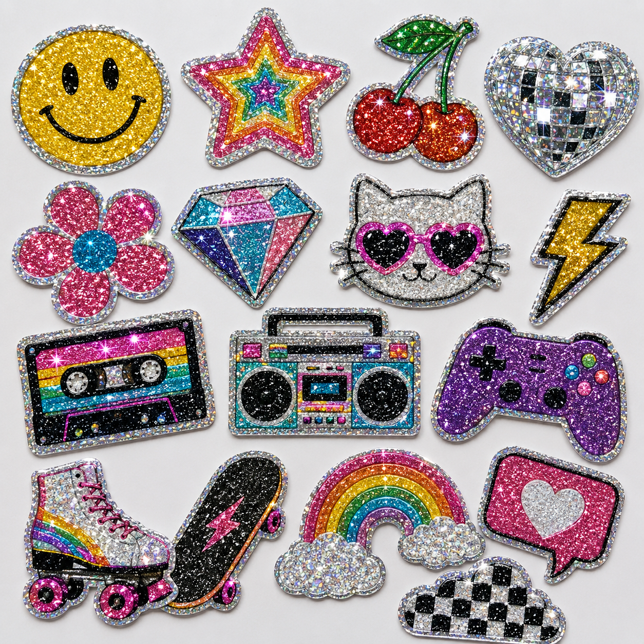 Glitter stickers - Image 3