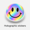 Holographic stickers