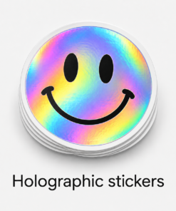 Holographic stickers