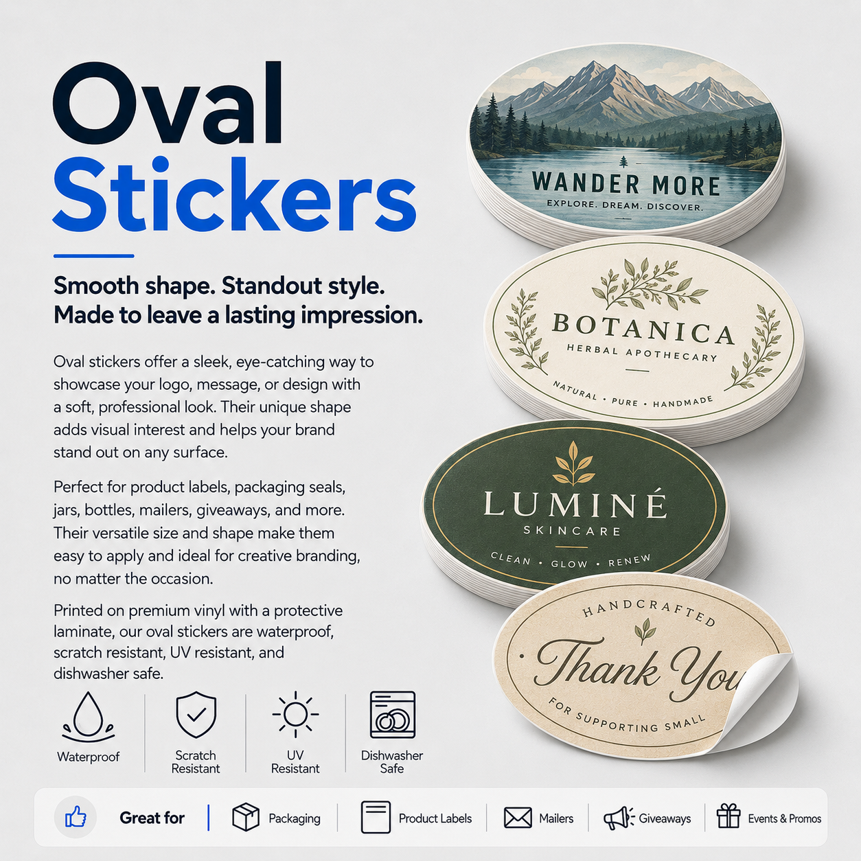 Oval stickers - Image 2