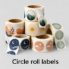 Circle Roll labels
