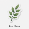 Clear stickers