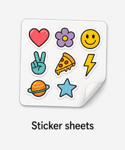 Sticker sheets