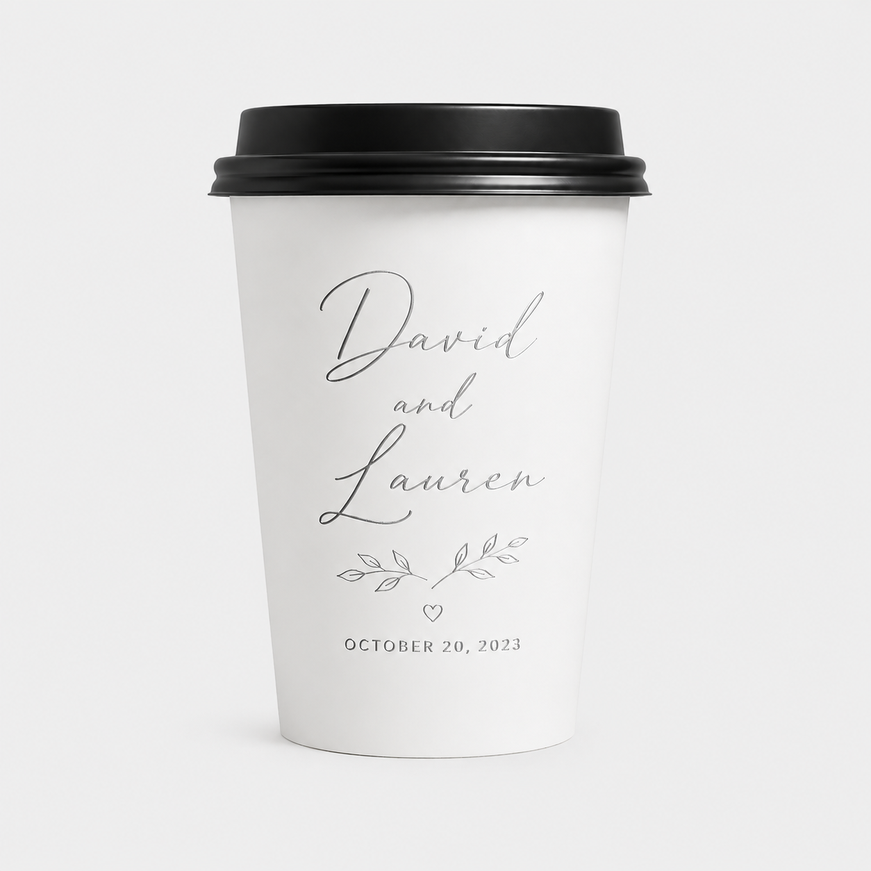 Custom Paper Cups – 1-Color Metallic Printing - Image 5